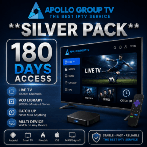 SILVER PACK 180 Days Access Apollo Group TV