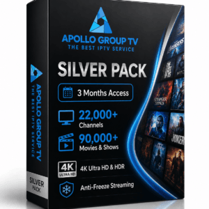 SILVER PACK 3 Months Access Apollo Group TV